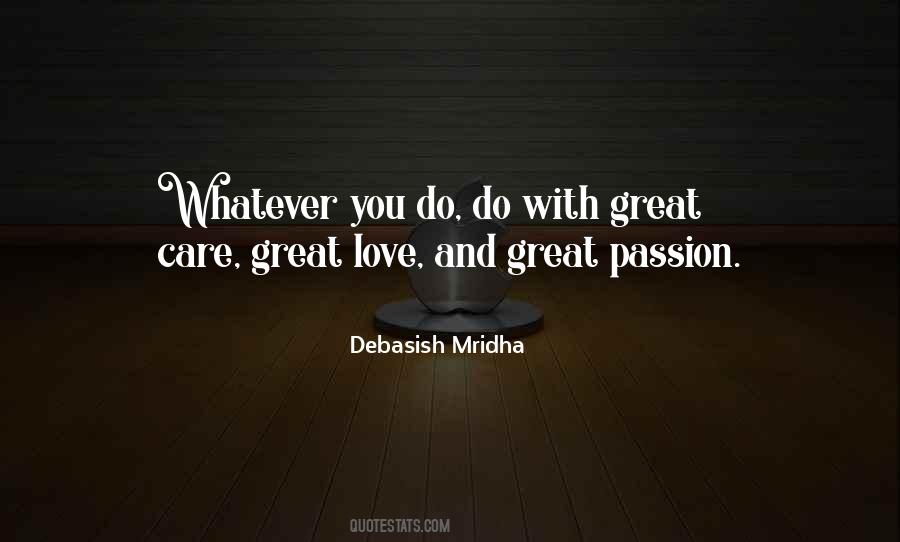 Love Whatever You Do Quotes #789762