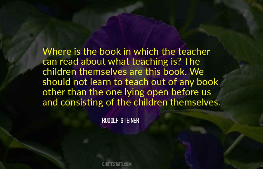 Quotes About Teaching Children To Read #749985