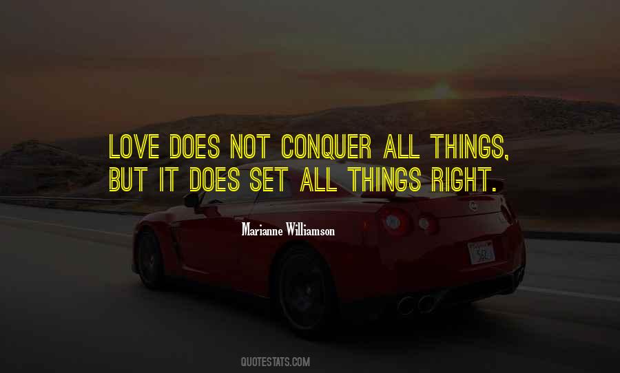 Love Will Conquer All Quotes #1221339