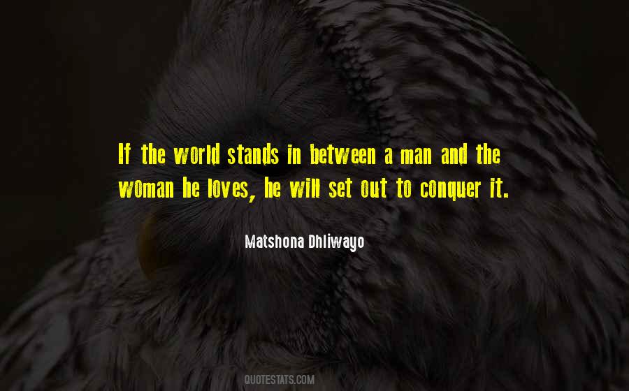 Love Will Conquer Quotes #1381648