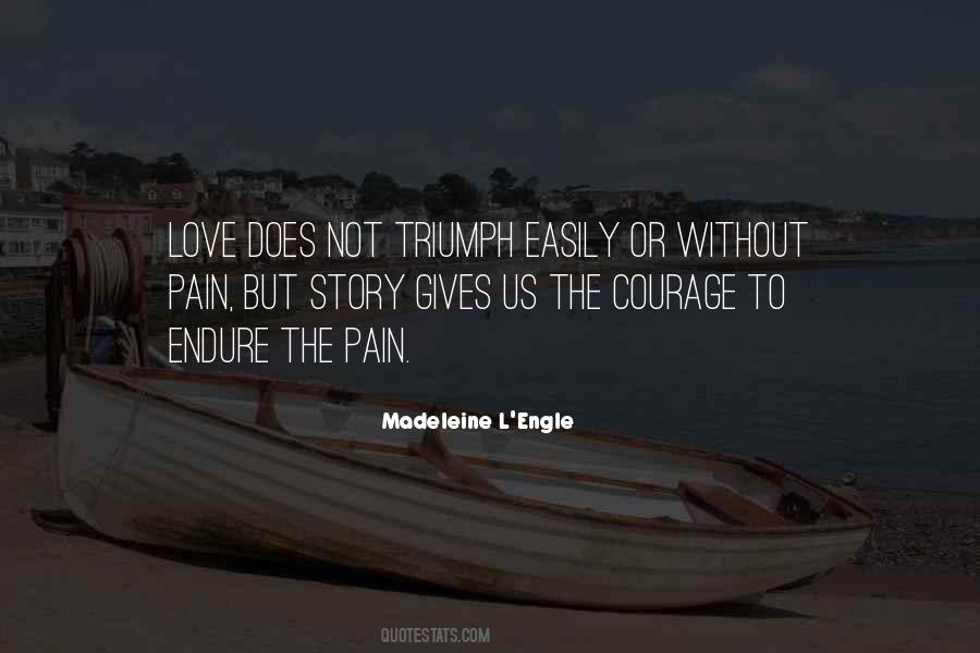 Love Will Triumph Quotes #894326