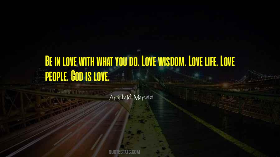 Love Wisdom Quotes #272799