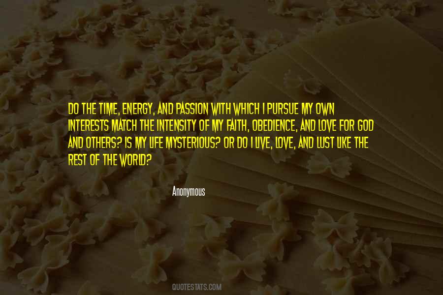 Love With Faith Quotes #315196