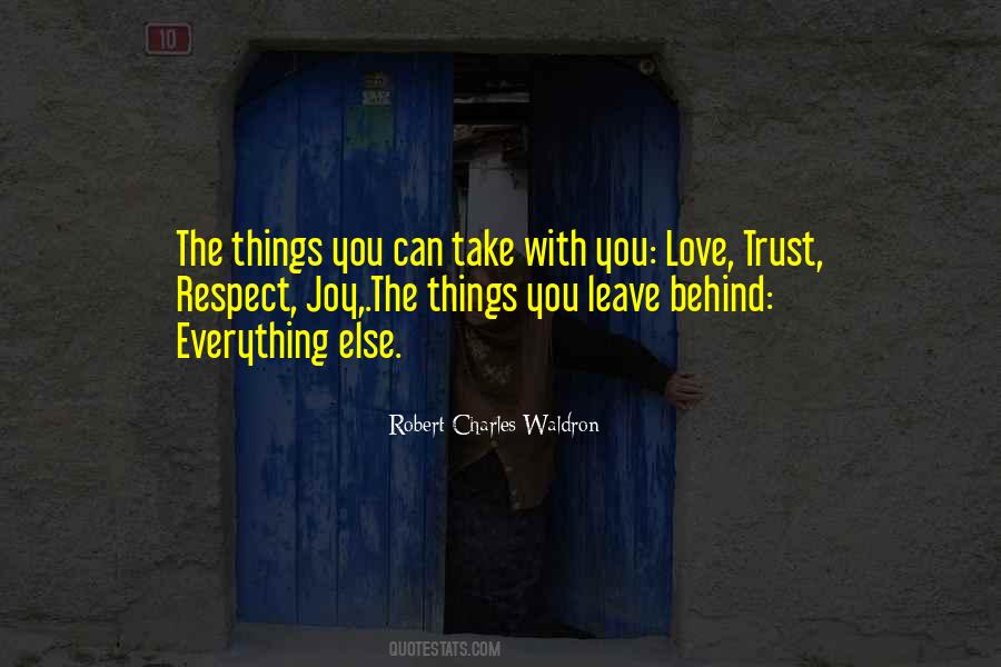 Love With Trust Quotes #326585