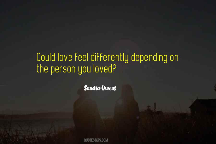 Love Without Depending Quotes #289088