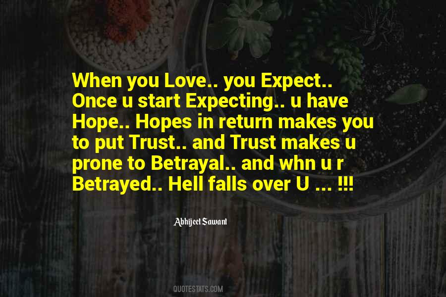 Love Without Expecting In Return Quotes #483389