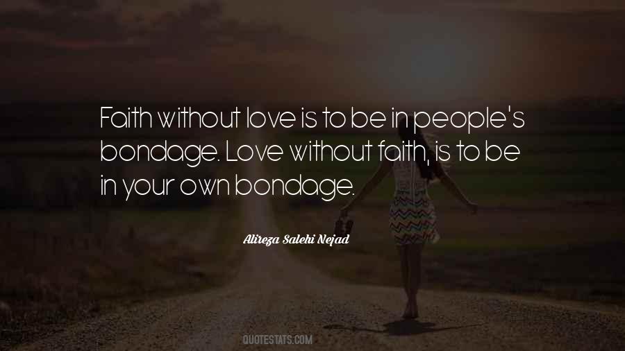 Love Without Faith Quotes #2366