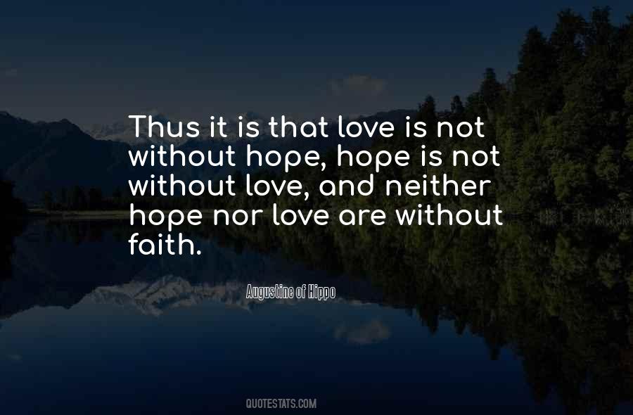 Love Without Faith Quotes #826254