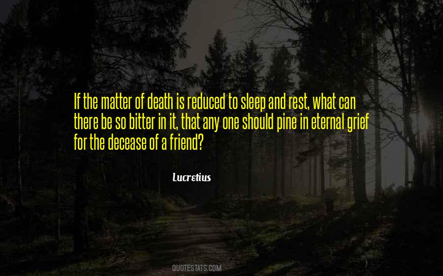Quotes About Decease #1792898
