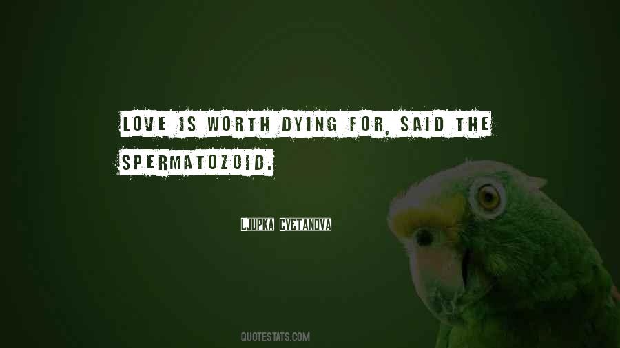 Love Worth Dying For Quotes #731277