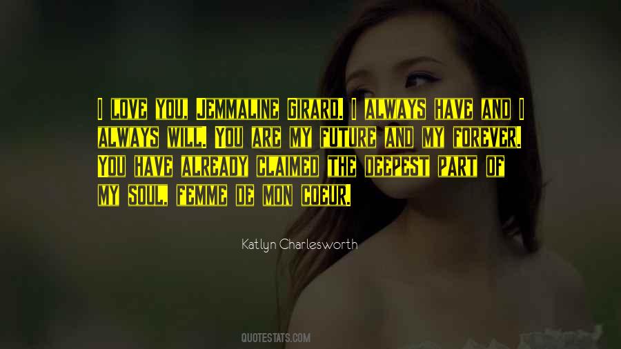 Love You Always Forever Quotes #954434