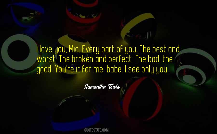 Love You Babe Quotes #922485