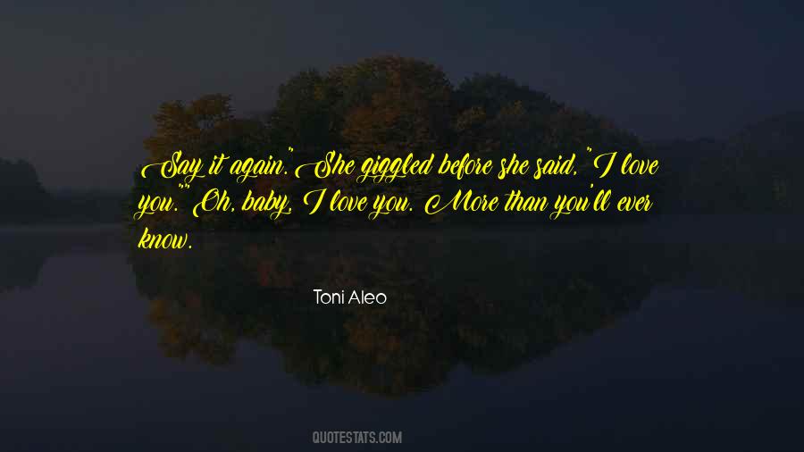 Love You Baby Quotes #174463