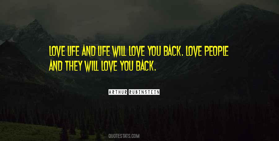 Love You Back Quotes #149091
