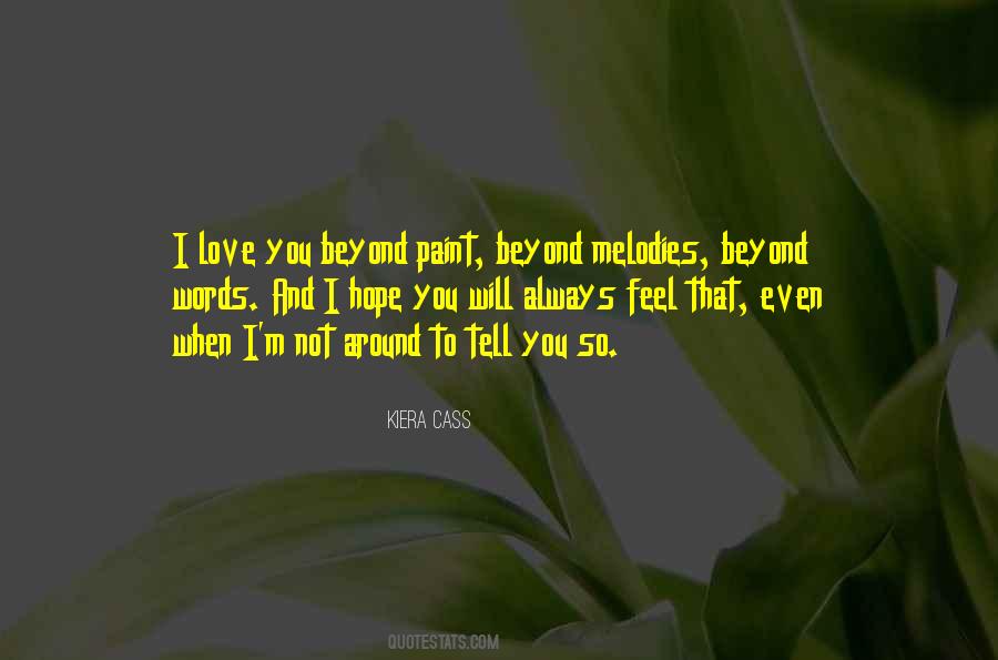 Love You Beyond Quotes #1489110