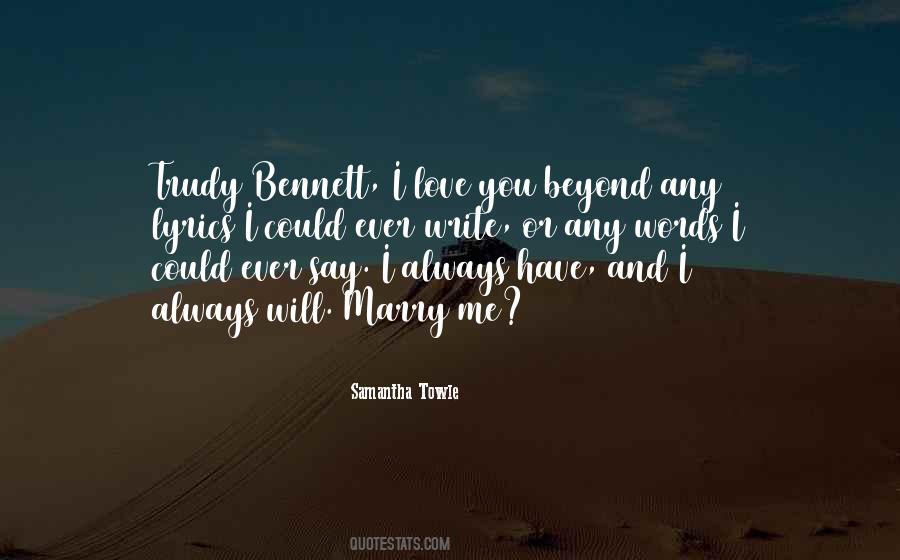 Love You Beyond Quotes #1496079