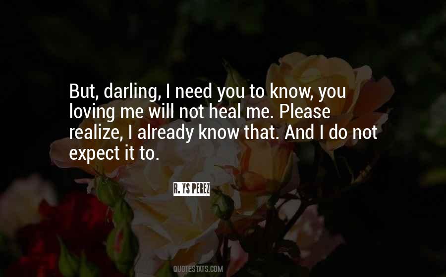 Love You Darling Quotes #1297446