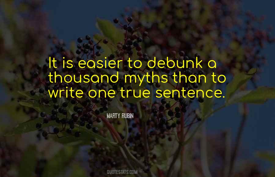 Quotes About Debunk #570137