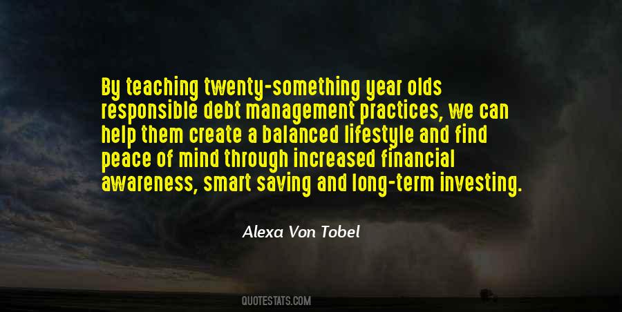 Quotes About Debt Management #1656189