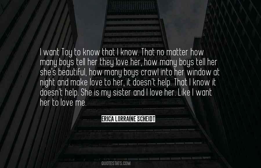Love You Like A Sister Quotes #1054123