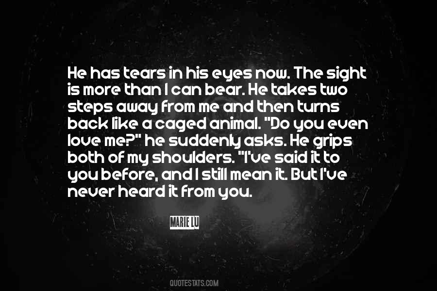 Love You Like Never Before Quotes #1516390