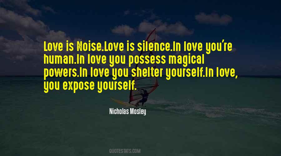Love You Silence Quotes #48391