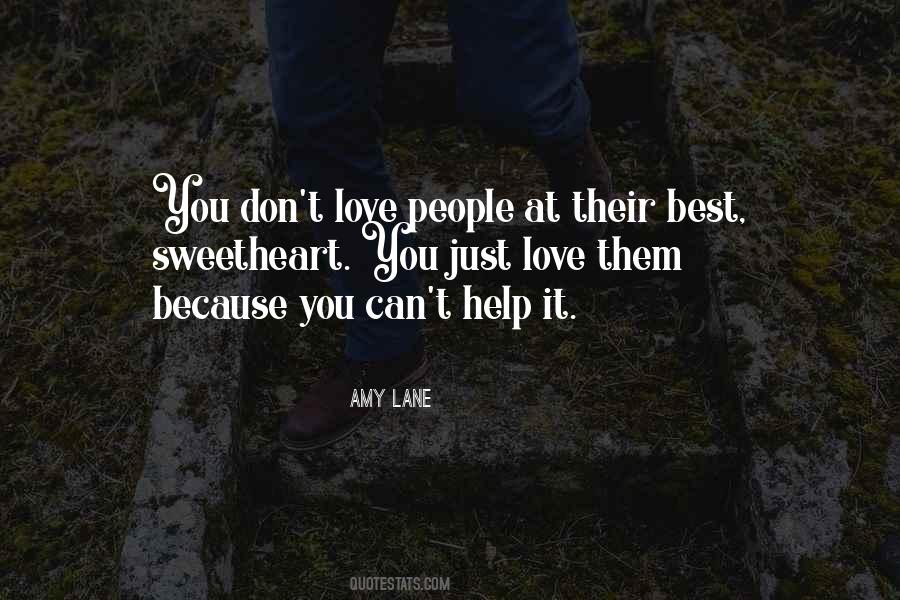 Love You Sweetheart Quotes #1143887