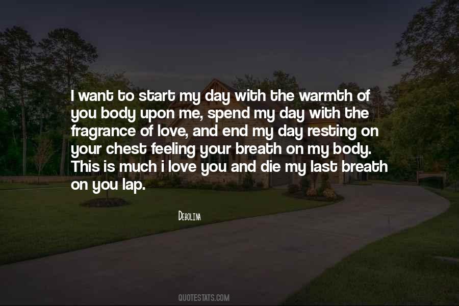 Love You Until My Last Breath Quotes #1299425