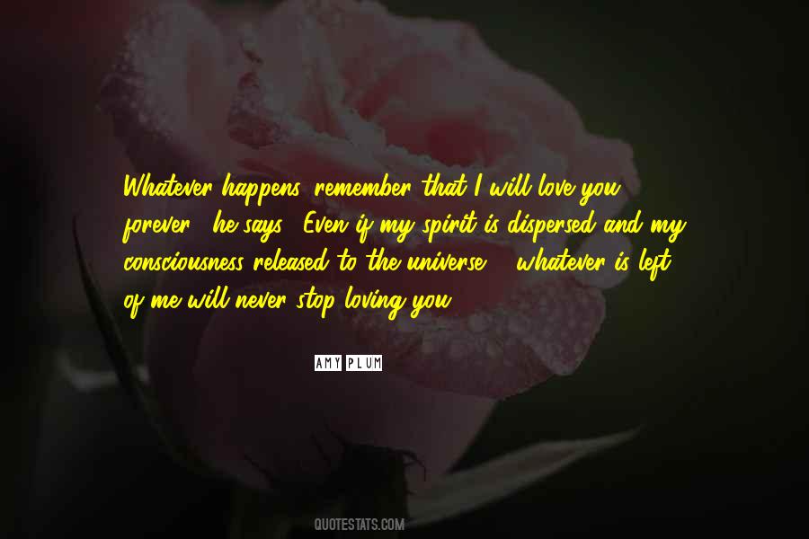 Love You Whatever Happens Quotes #1787535