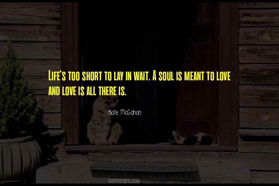 Love Your Life Short Quotes #202506