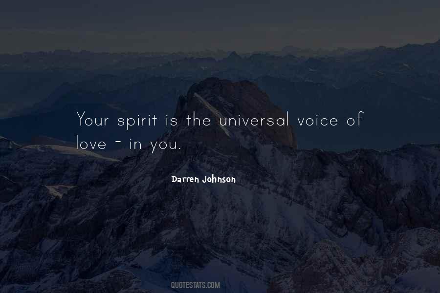 Love Your Spirit Quotes #330117