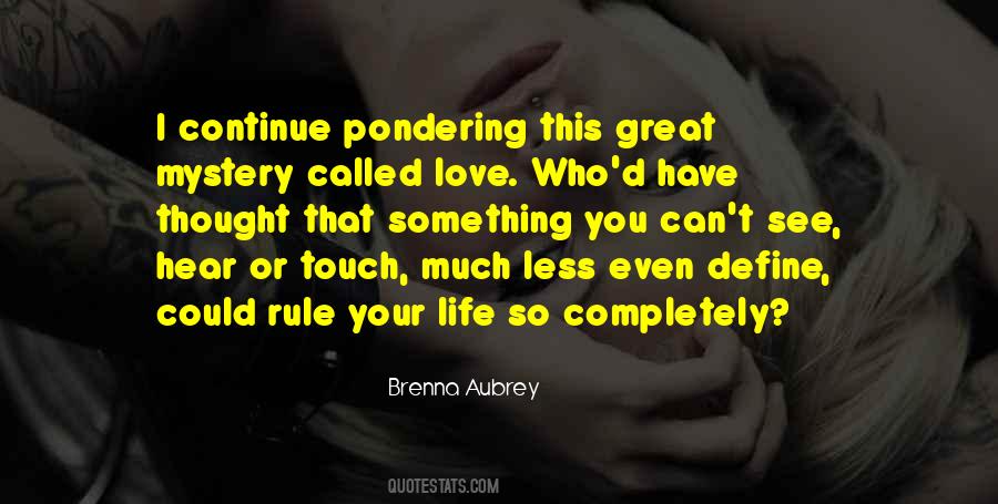 Love Your Touch Quotes #1081841