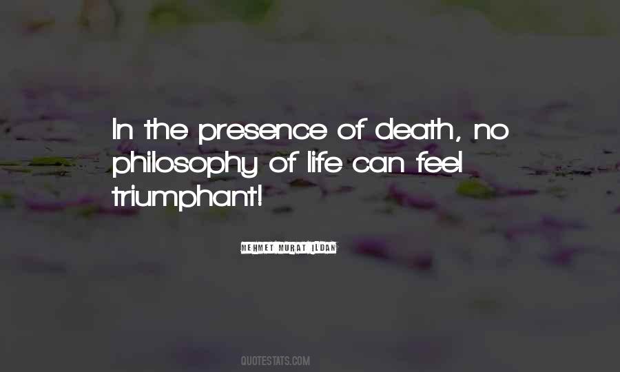 Quotes About Death Philosophy #223992