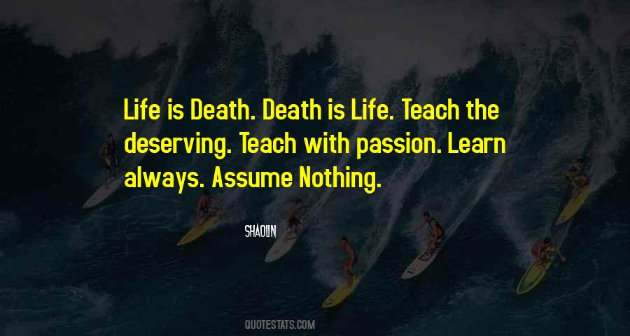 Quotes About Death Philosophy #367233