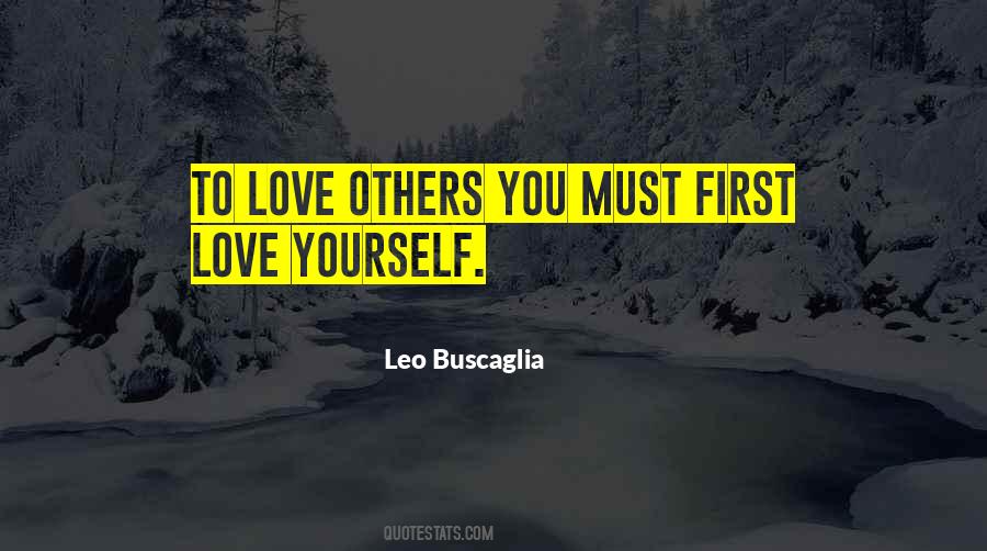 Love Yourself First Quotes #226426