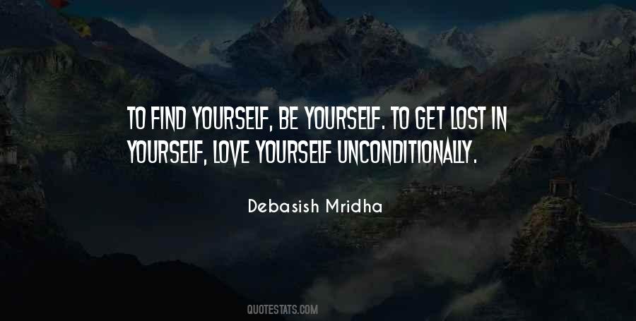 Love Yourself Unconditionally Quotes #882077