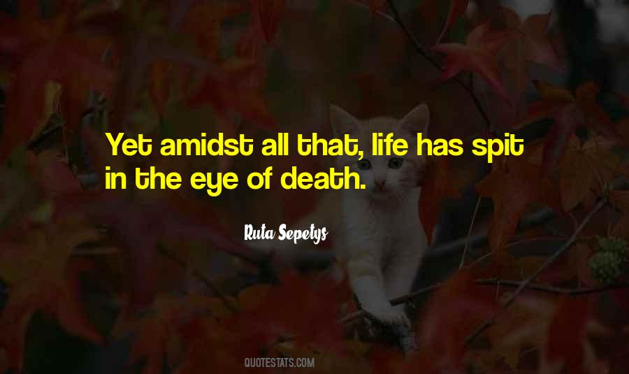 Quotes About Death Of Life #38112