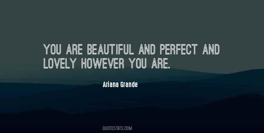 Lovely And Beautiful Quotes #1787408