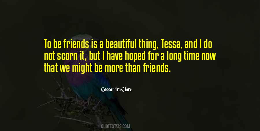 Lovers Now Friends Quotes #357675
