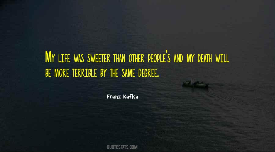 Quotes About Death Life #8726