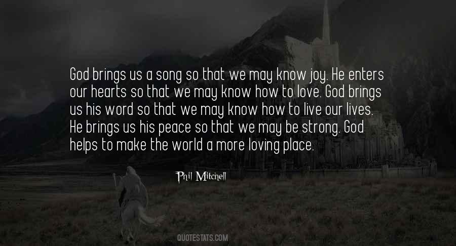 Loving God Christian Quotes #1171735