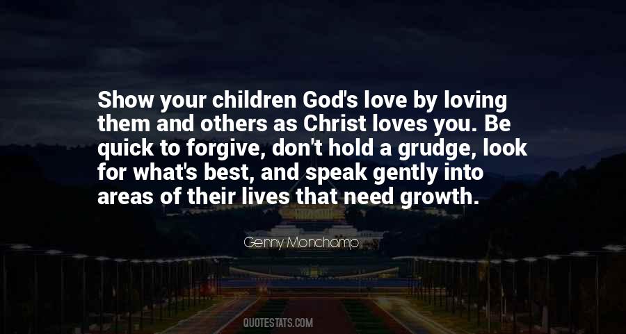 Loving God Christian Quotes #1705779