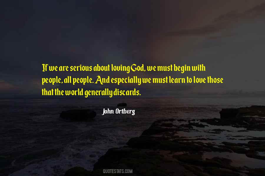 Loving God Christian Quotes #175626