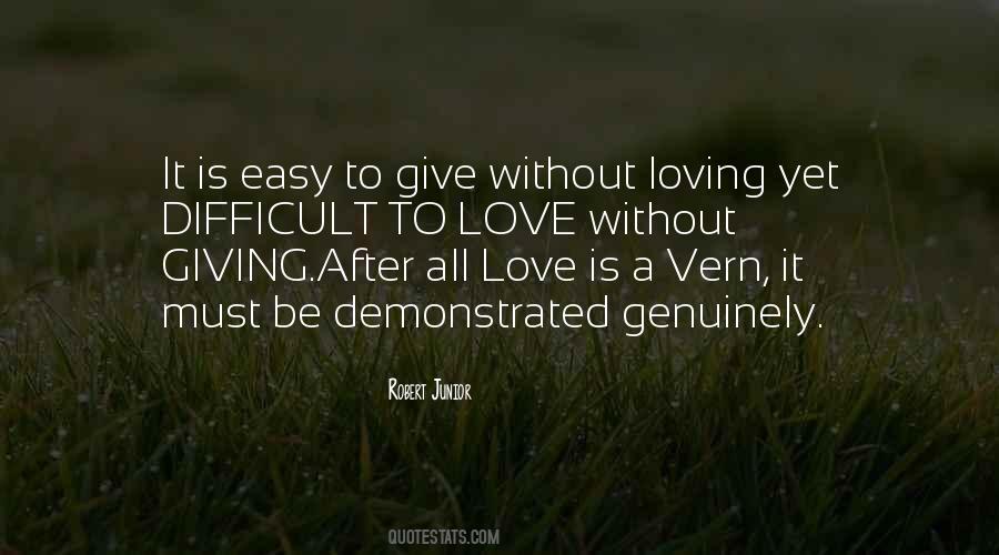 Loving You Is Not Easy Quotes #1091712