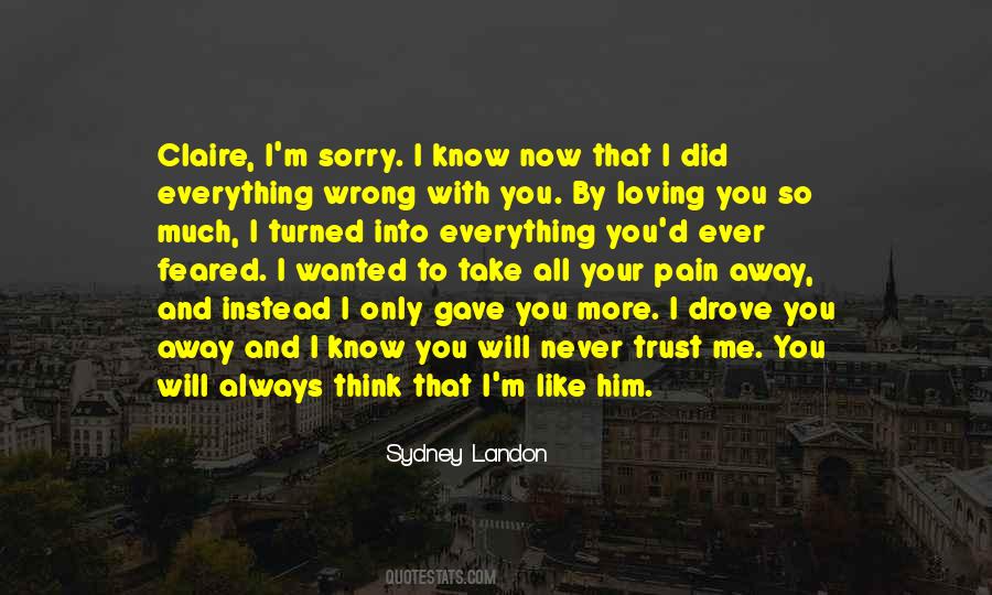 Loving You Is Wrong Quotes #1286502