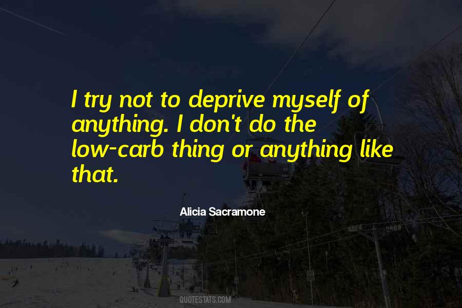 Low Carb Quotes #1098511