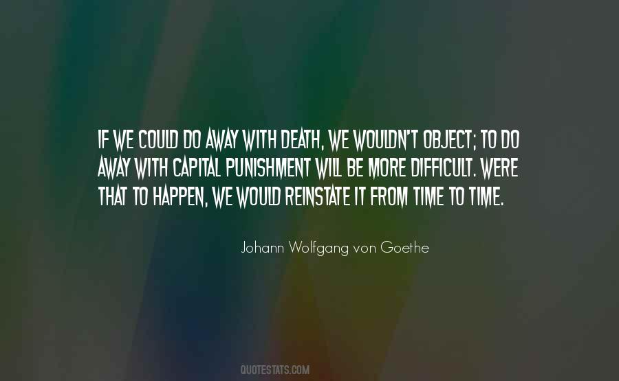 Quotes About Death Goethe #1711399