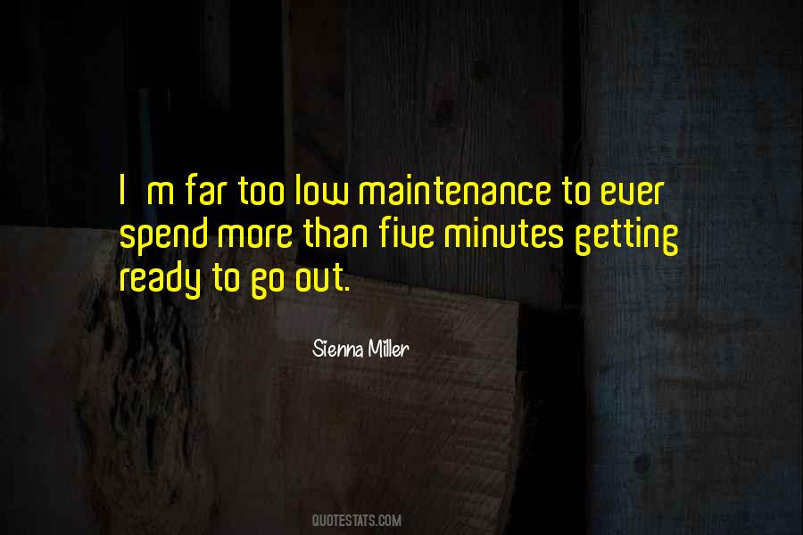 Low Maintenance Quotes #1871475