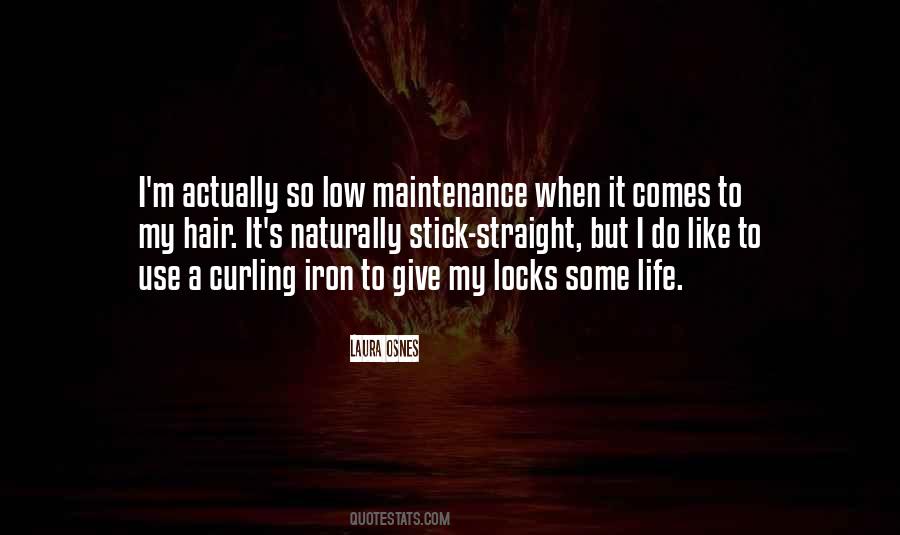 Low Maintenance Quotes #416330