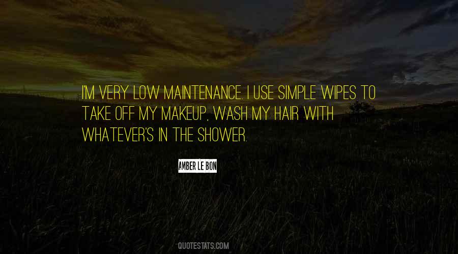 Low Maintenance Quotes #764571